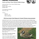 2024 Iowa Junior Duck Stamp Winners