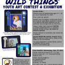 Wild Things Youth Art Contest Flyer 