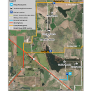 Baskett Slough National Wildlife Refuge Youth Waterfowl Hunt Blind Map