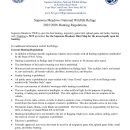 Supawna Meadows NWR Hunting Regs 2025-26