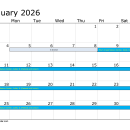 Traveling Duck Stamp Art Exhibit Calendar for 2026