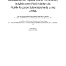 Assessment of Topeka Shiner Occupancy in Mainstem Pool Habitats in North Raccoon Subwatersheds using eDNA 