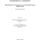 Environmental Assessment Available for Proposed Fire Program Amendment at Texas Chenier Plain Refuge Complex
