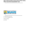 Santee NWR Draft Spatial Habitat Management Plan 2026