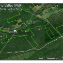 Cherry Valley NWR Aquashicola Tract Hunting Map
