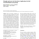 Drought and reservoir drawdown: implications for bull trout distribution and passage