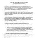 Eagle Take Permitting: Wind Energy Projects FAQs
