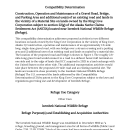 Final Compatibility Determination for Road Construction on ANCSA Lands