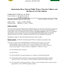 Emergency Special Action- Kuskokwim River Federal Public Waters Closed to Gillnets and the Harvest of Coho Salmon