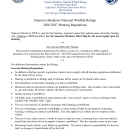 Supawna Meadows NWR Hunting Regulations 2026-27