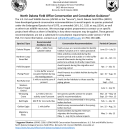 North Dakota Conservation and Consultation Guidance