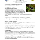 Santa Rosa Plain Conservation Strategy: Appendix A (Species Accounts)