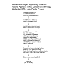 Santa Rosa Plain Conservation Strategy: Appendix H (Process for Project Approval)