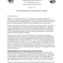 General Project Planning Recommendation Letter