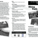 An image of the cover for the hiking trails brochure.