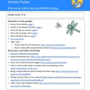 Pond Science Distance Learning Packet (grades 4-6)