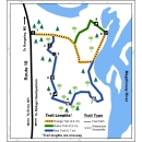 Map of the Magalloway River Trail at Umbagog