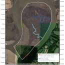 Presquile NWR Hunt Map 2023 - approved boat landings