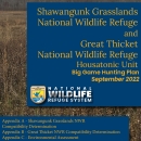 Shawangunk Grasslands and Great Thicket - Housatonic Unit NWRs Big Game Hunt Plans September 2022