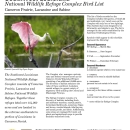 Southwest Louisiana National Wildlife Refuge Complex Bird List