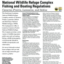 Southwest Louisiana NWR Complex Fishing and Boating Regulations 