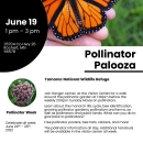 Tamarac National Wildlife Refuge Pollinator Palooza Event Flyer