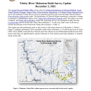 Trinity River Redd Survey Update - December 2, 2022