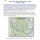 Trinity River Salmon Redd Survey Update - November 24, 2023