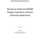 Sherburne National Wildlife Refuge Evaluation of Aerial Herbicide Application 2023