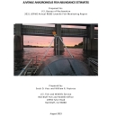 2021 RED BLUFF DIVERSION DAM ROTARY TRAP JUVENILE ANADROMOUS FISH ABUNDANCE ESTIMATES