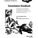 Endangered Species Consultation Handbook
