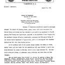 Season on Waterfowl Reduced to One Month August 25,1931 A