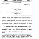 Season on Waterfowl Reduced to One Month August 25,1931 B