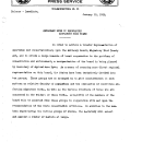 Secretary Hyde to Reorganize Migratory Bird Board January 13, 1932