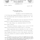 Hyde Adds Three Members to Migratory Bird Board June 22, 1932 B