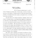 District of Columbia Made A Bird Sanctuary July 26, 1932 A