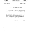 Wild Swans in the United States Are Protected at All Seasons November 14,1933