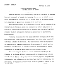 Wildlife Conference Marks New Era, Says F.A. Silcox February 10, 1936