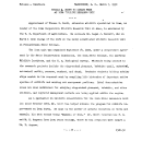 Thomas G. Scott to Direct Work at Iowa Wildlife Research Unit March 7, 1938