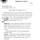 Report of Federal Fish Hatcheries August 15, 1941