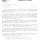 Announces Concentration of Alaska's Salmon Canning This Year in 74 Plants March 8, 1943