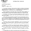 Promising Experiments in Transferring Mullet, A Salt Water Fish, to Fresh Water Ponds Being Conducted at the Fish Laboratory in Beaufort, N.C. March 28, 1944