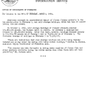 Cold Storage Holdings Now Normal Due to Comsumption of an Unprecedented Amount of Frozen Fishery Poducts March 1, 1945