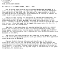 Study of Shad Migrations April 1, 1945