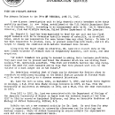 Dr. Everett E. Lund Appointed Head of New Rabbit Disease Investigation Unit Being Established at the U.S. Rabbit Experiment Station at Fontana, California June 21, 1945