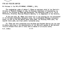 Resignation of Author C. Elmer, Assistant Chief of Division of Wildlife Refuges October 1, 1945