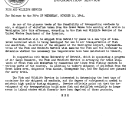 Tests on Air Transportation of Seafoods Under Way (No Office Supply Received) October 10, 1945