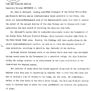 Dr. Galtsoff to Conduct Survey of Clam Fishery in Ipswich-Newburyport Area (Parker River Refuge) September 17, 1946