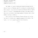 Announcement of Waterfowl Hearing to Be Held in Chicago (Information for the Press) April 25, 1947