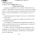 Waterfowl Hearings Announced April 30, 1947